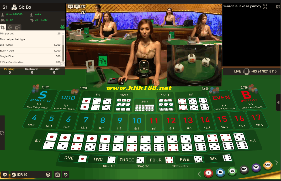 Cara Daftar Dadu Sicbo Online