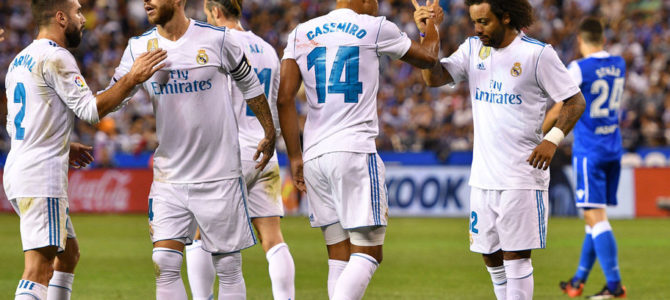 Real Madrid Kuasai Puncak Klasemen Usai Bungkam La Coruna 3-0