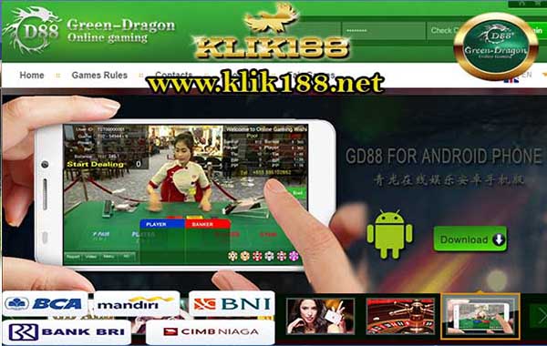 CARA DAFTAR LIVE CASINO GD88