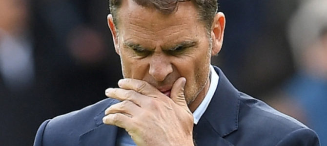 De Boer Dipecat Usai Crystal Palace Telan Empat Kekalahan Beruntun