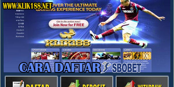CARA DAFTAR SBOBET