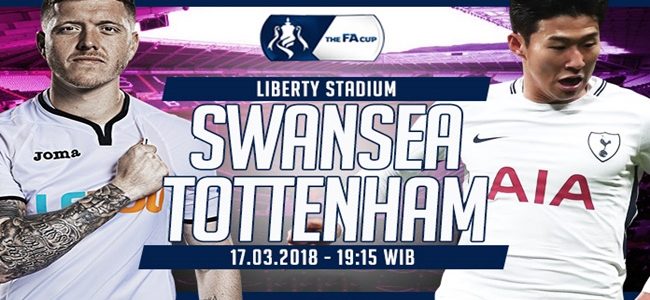 Prediksi Swansea City vs Tottenham Hotspur 17 Maret 2018