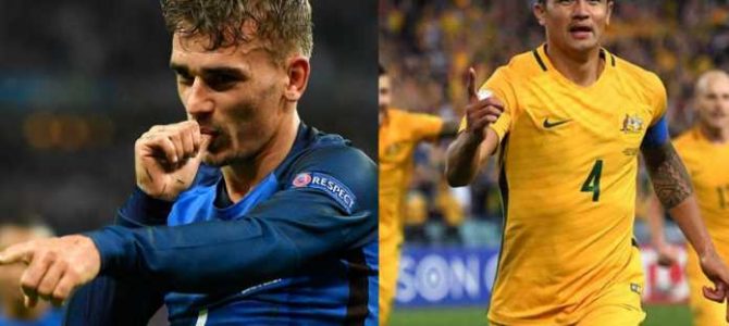 Prediksi Pertandingan Sepakbola Timnas Perancis VS Timnas Australia